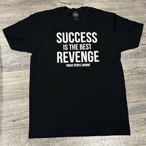 Prove‎ People Wrong PPW Motivational Gym Workout Black Shirt Size L